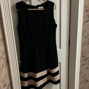 Calvin Klein Striped  Dress
